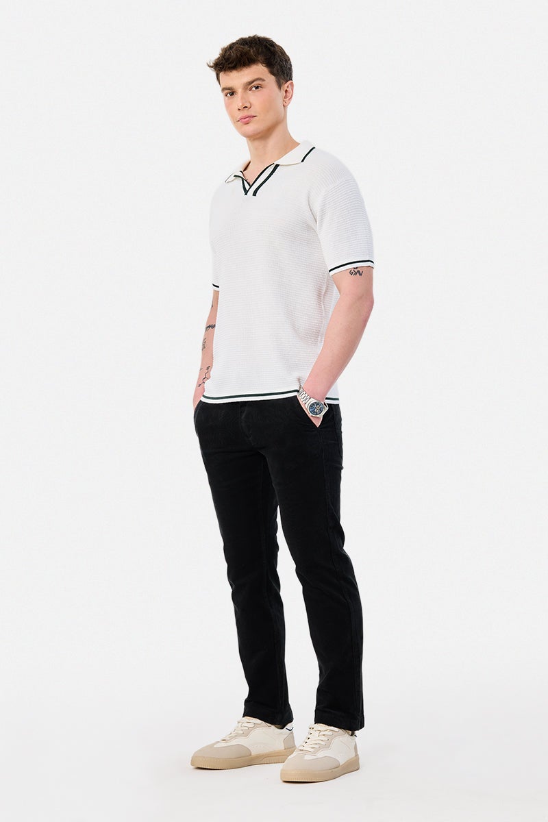 SNITCH Comfort Fit Stretch Corduroy Chinos - Image 2